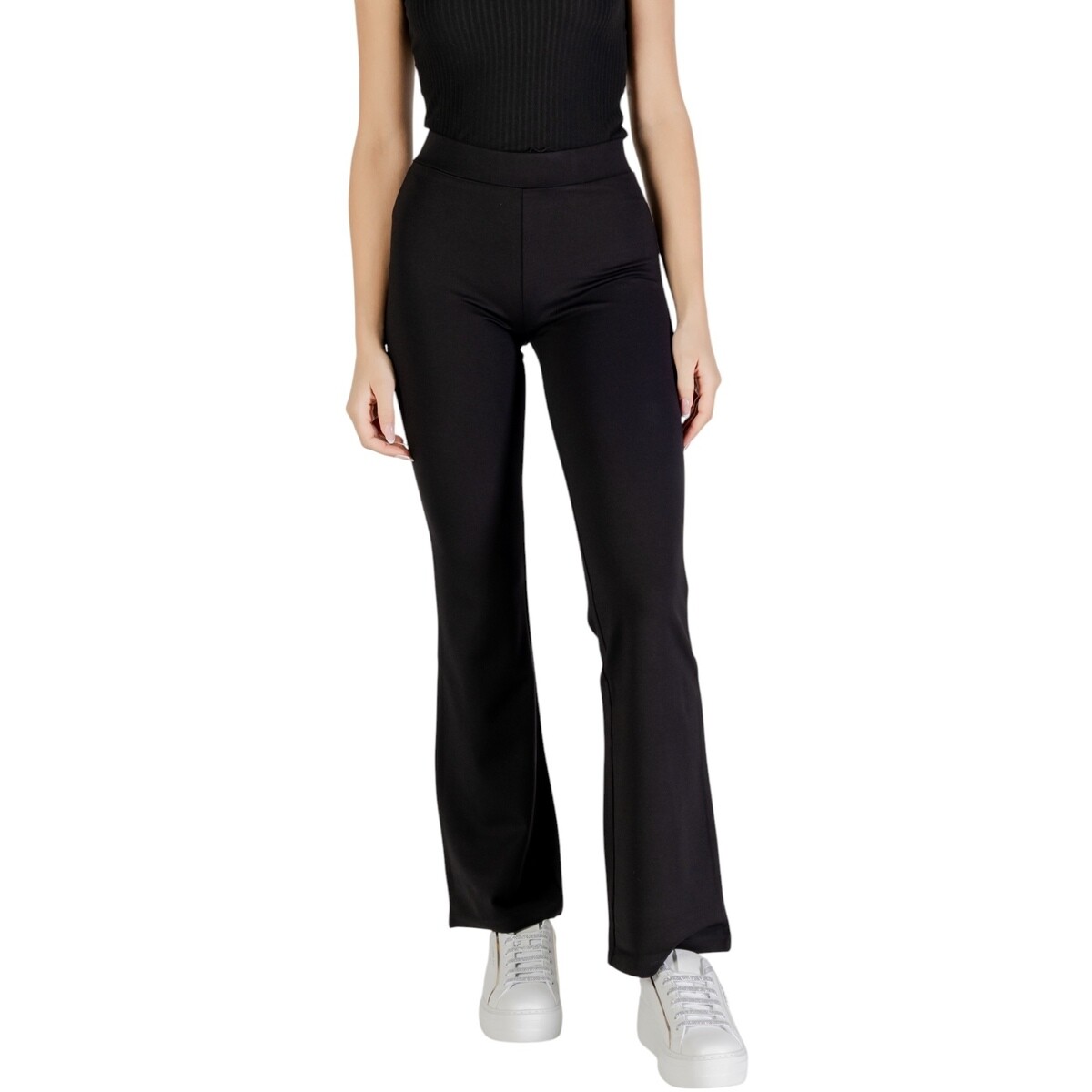 Jacqueline De Yong  JDYPRETTY FLARE PANT JRS NOOS 15196908  Černá