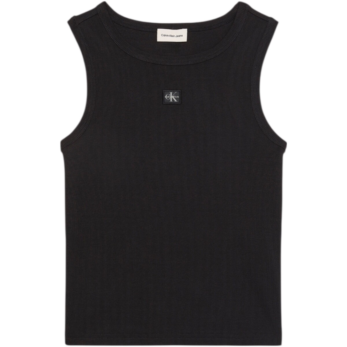 Calvin Klein Jeans  A - WOVEN LABEL 2X2 LV047C201G  Černá