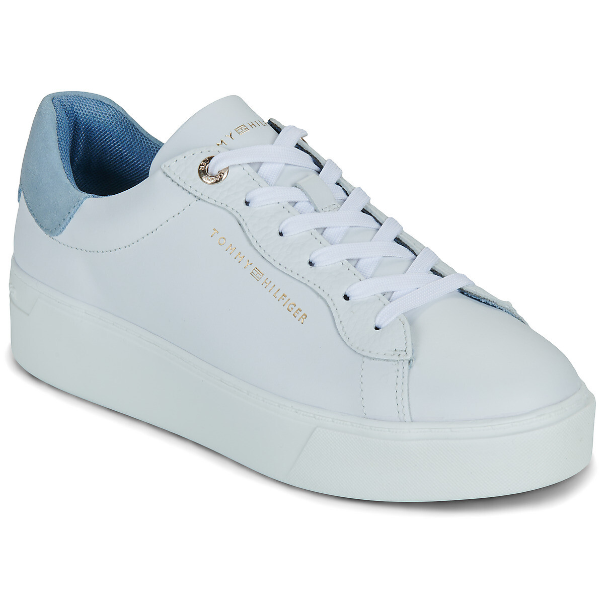 Tommy Hilfiger  CHIC PLATFORM CUPSOLE SNEAKER  Bílá