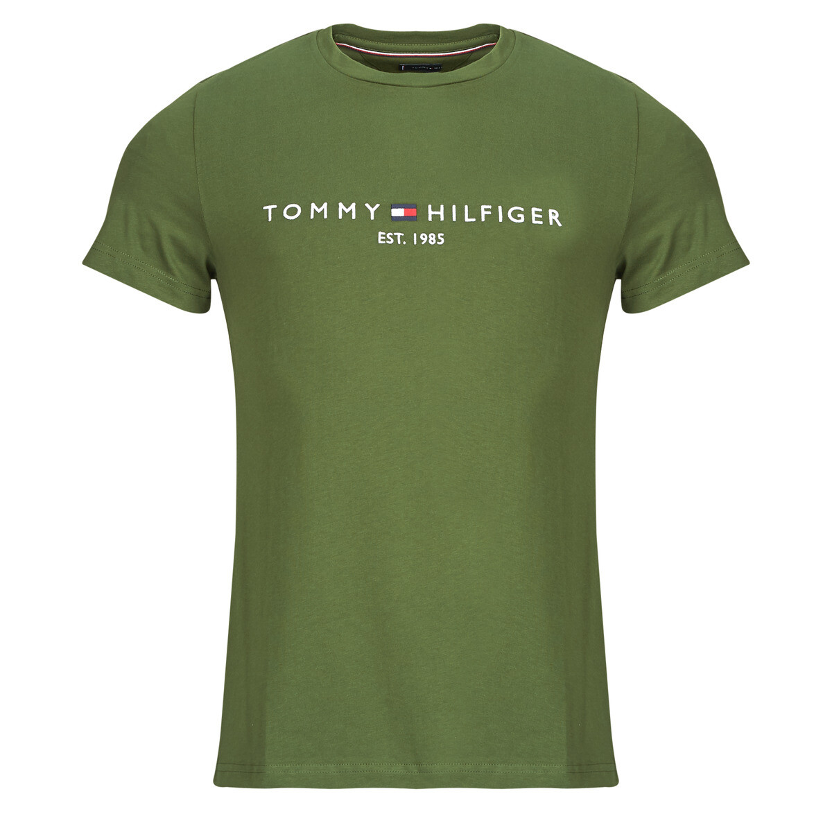 Tommy Hilfiger  TOMMY LOGO TEE  Khaki