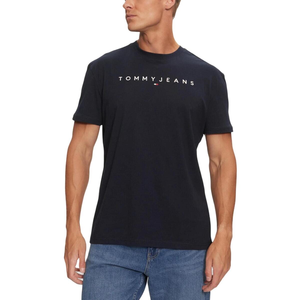 Tommy Hilfiger  TJM REG LINEAR LOGO DM0DM20744  Modrá