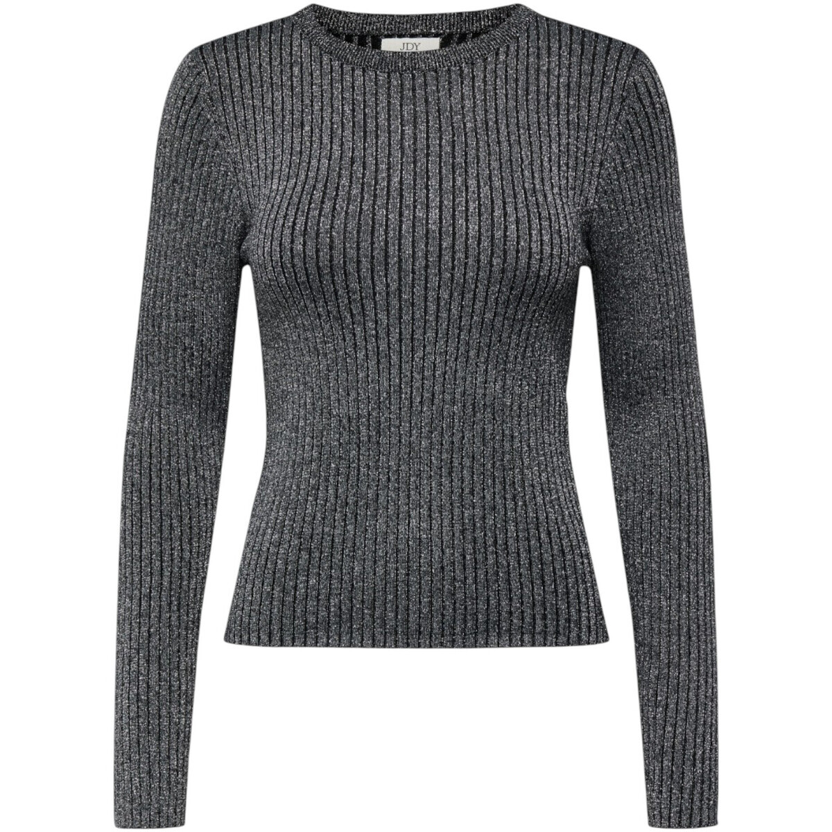 Jacqueline De Yong  JDYPLUM LUREX L/S O-NECK PULLOVER KNT 15330569  Modrá