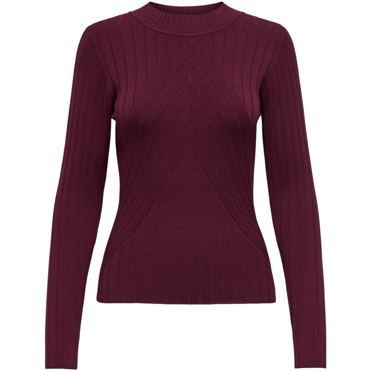 Jacqueline De Yong  Jdykate L/S Pullover Knt 15207694  Červená