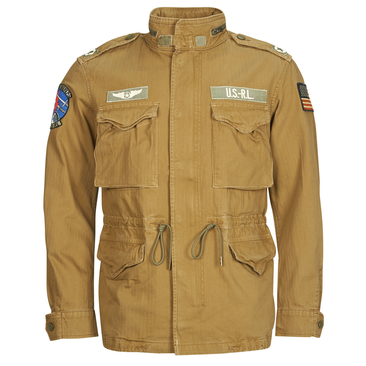 Polo Ralph Lauren  VESTE MILITAIRE M65 EN CHEVRONS  Béžová