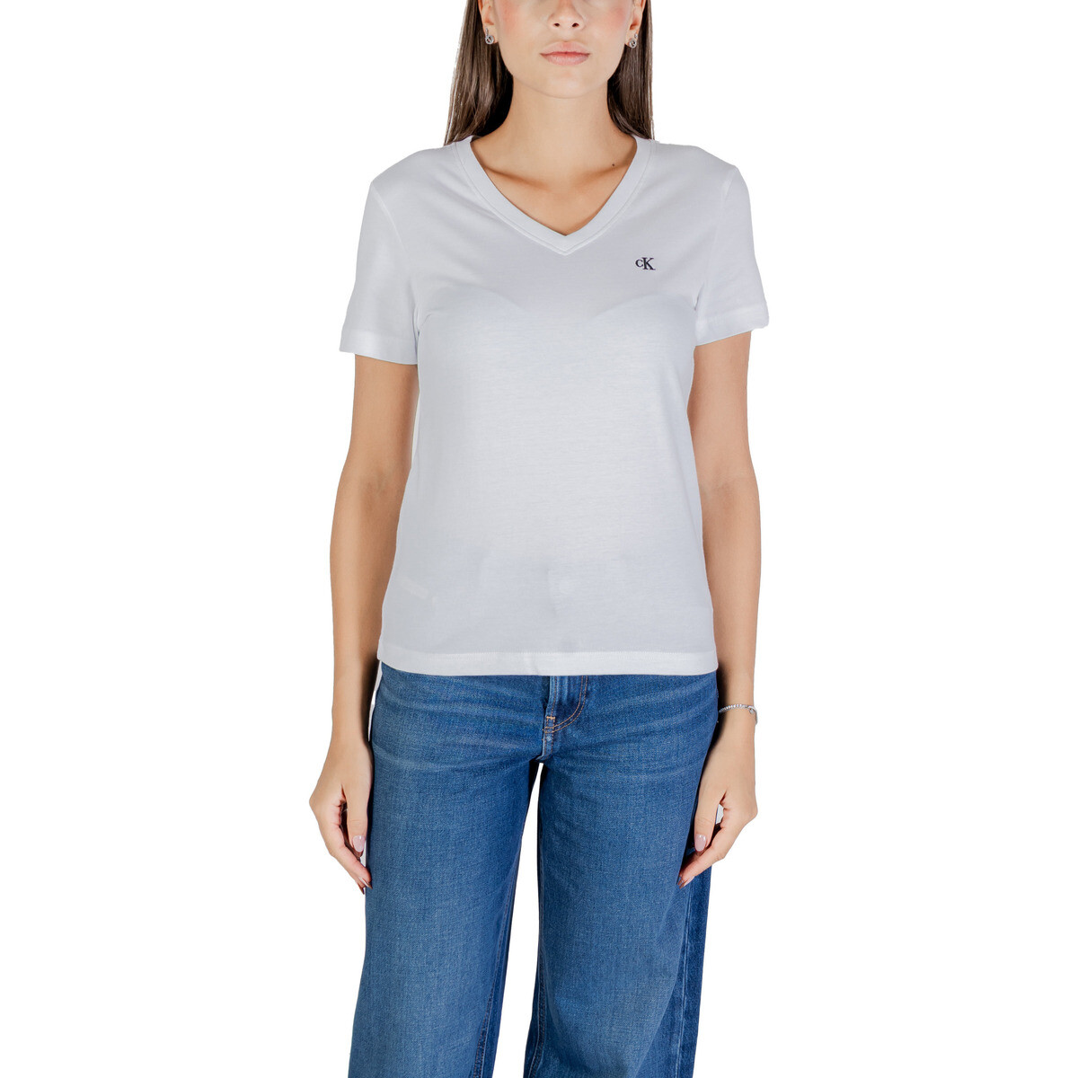 Calvin Klein Jeans  Archive Jersey Vnk Tee EU LV047B205G  Bílá