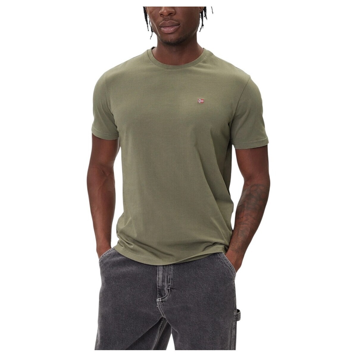 Napapijri  SALIS SS NP0A4H8D  Zelená