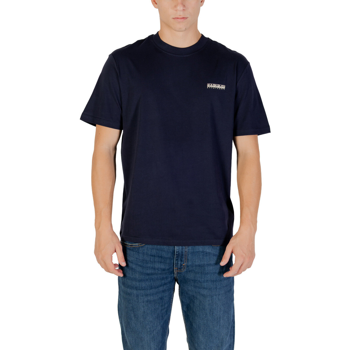 Napapijri  S-SMALL BOX SS NP0A88TR  Modrá