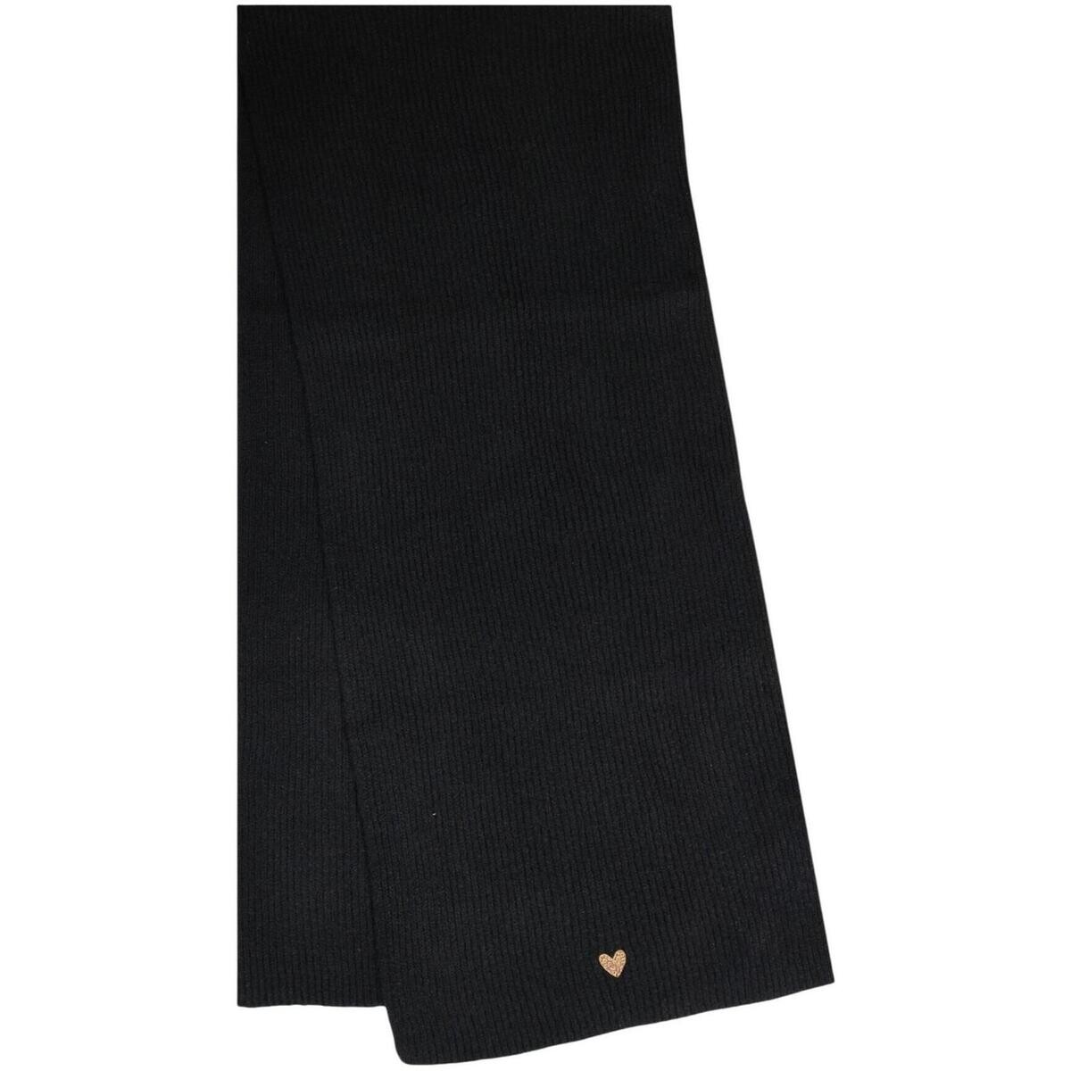 Pieces  Pcniva Long Knit Scarf Bc 17153232  Černá