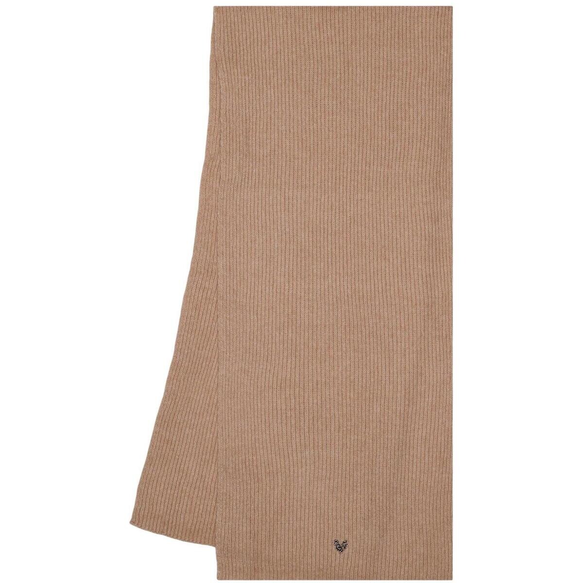 Pieces  Pcniva Long Knit Scarf Bc 17153232  Béžová
