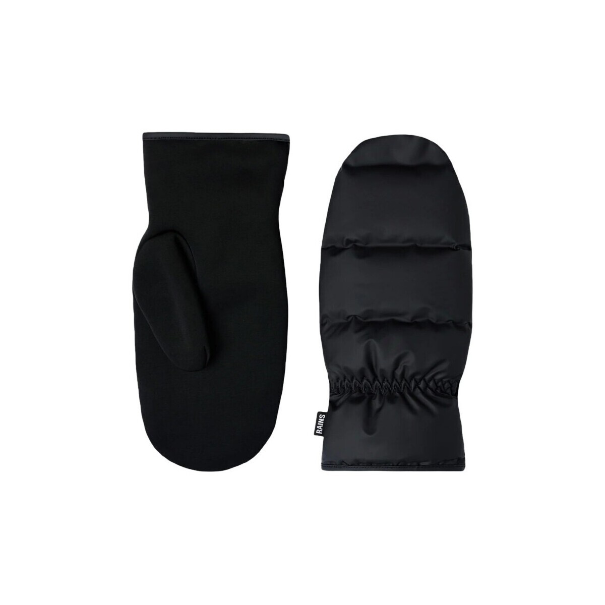 Rains  LOHJA PUFFER MITTENS W1T2  Černá