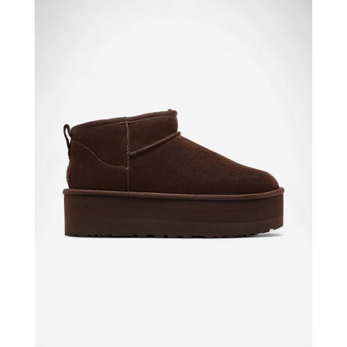 UGG  Classic Ultra Mini Platform Boot Burnt Cedar (Women's)  Hnědá