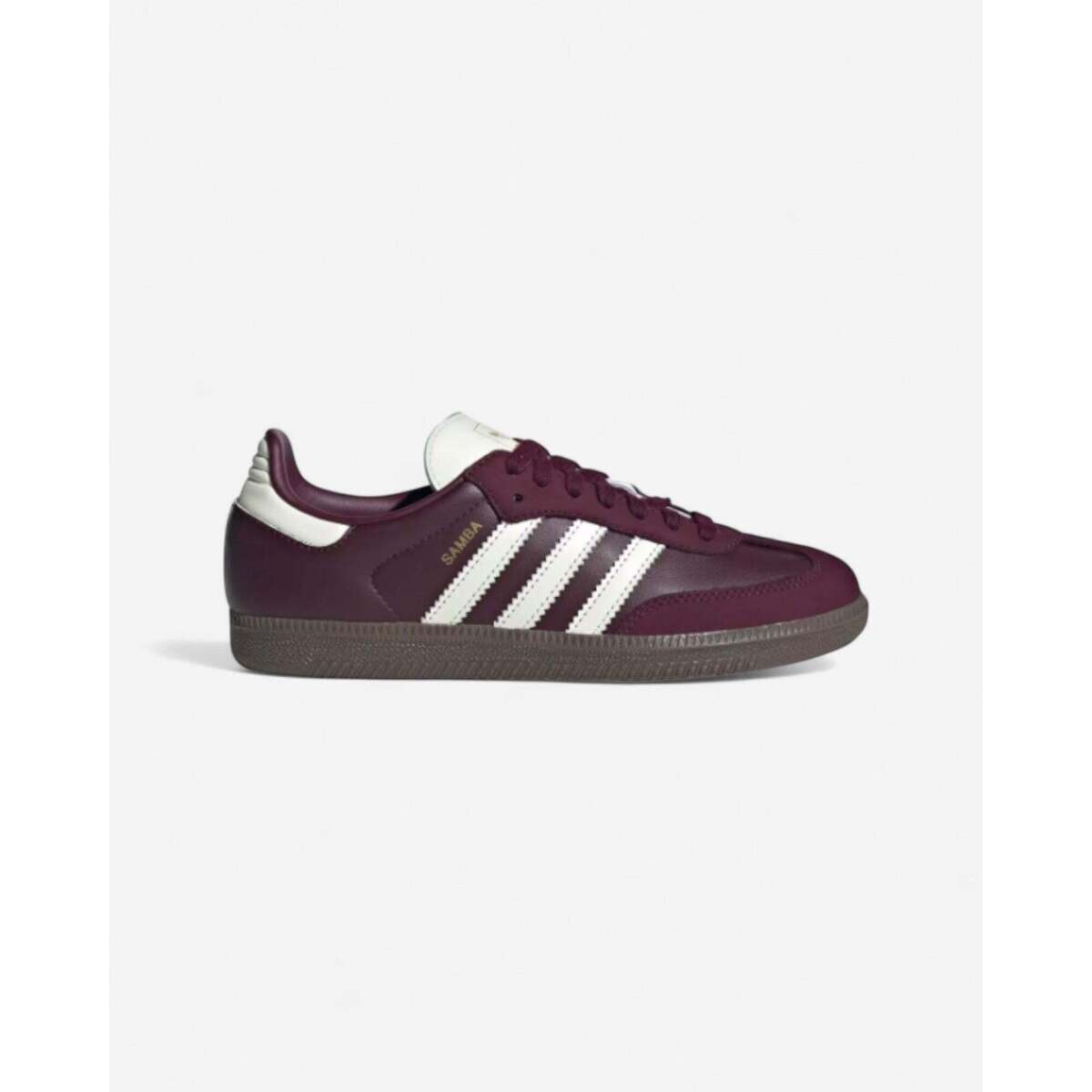 adidas  Samba OG Maroon Off White Gum (Women's)  Červená