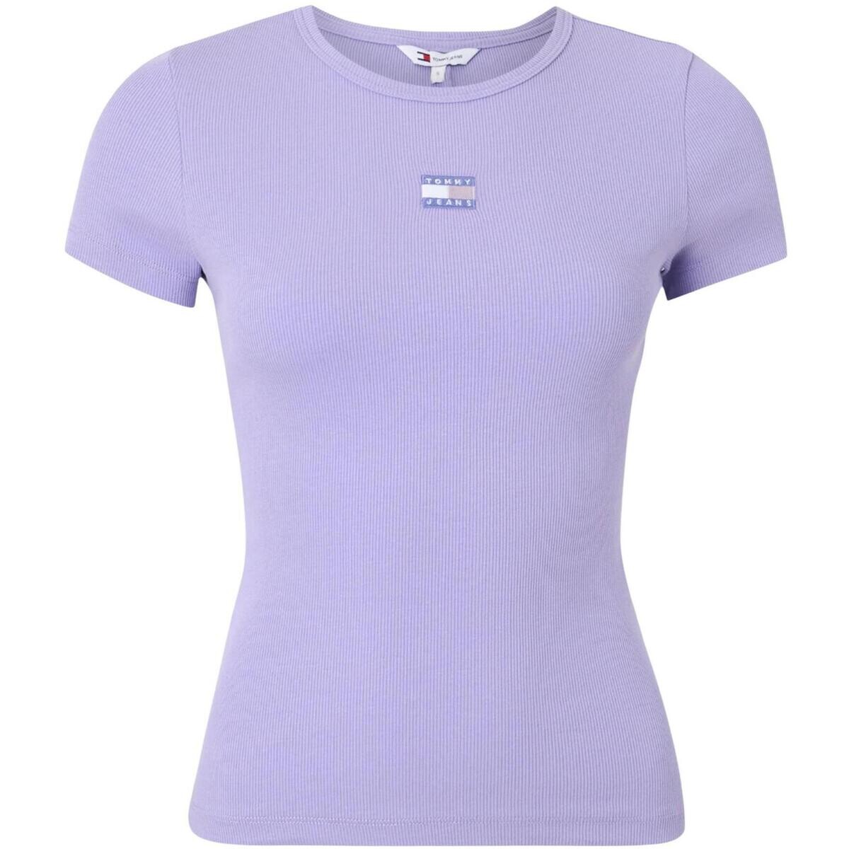 Tommy Hilfiger  TJW BADGE RIB DW0DW17881  Fialová