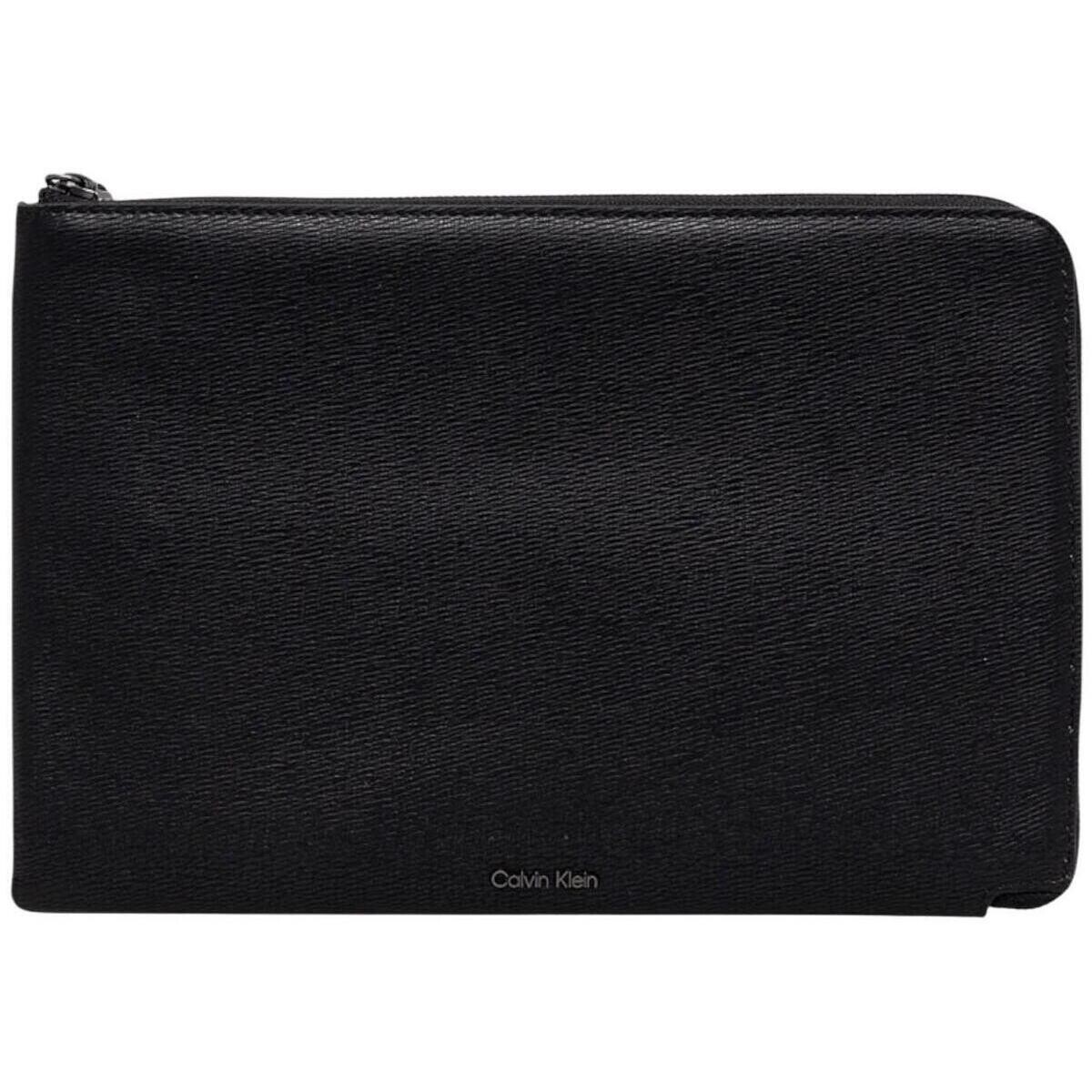 Calvin Klein Jeans  SAFFIANO ZIP POUCH LV04D1133G  Černá