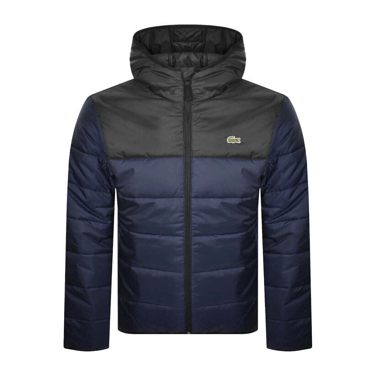 Lacoste  Water-Repellent Quilted Puffer Jacket Navy/Black  Modrá