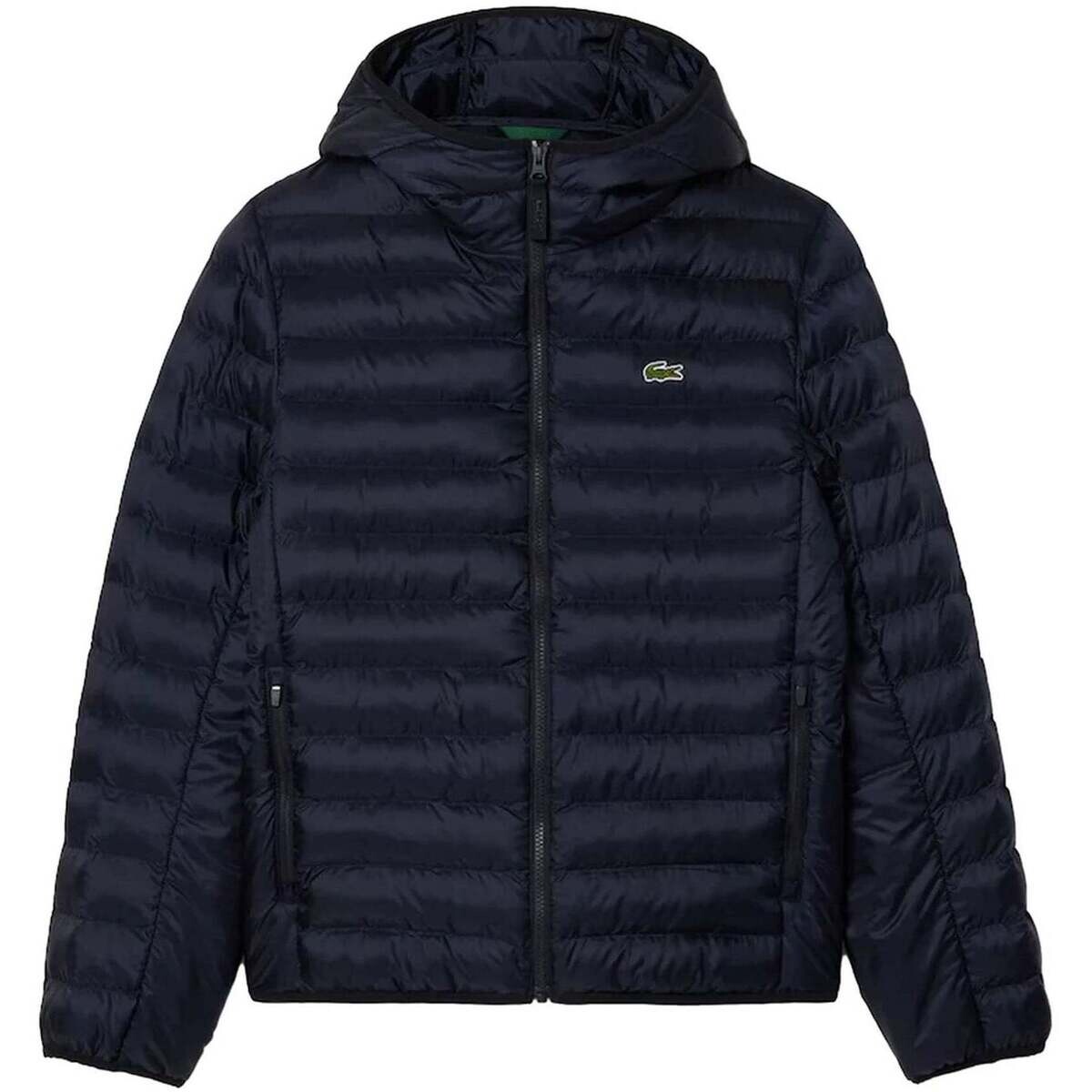 Lacoste  Quilted Puffer Jacket Navy  Modrá