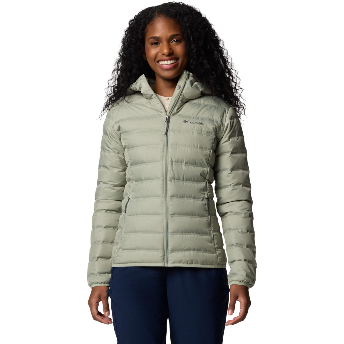 Columbia  Lake 22 Down Hooded Jacket  Zelená