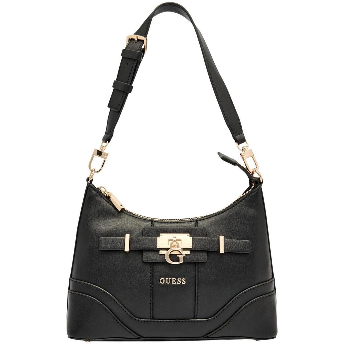 Guess  GREYSON II TOP ZIP SHLDR BAG HWBG92 06180  Černá