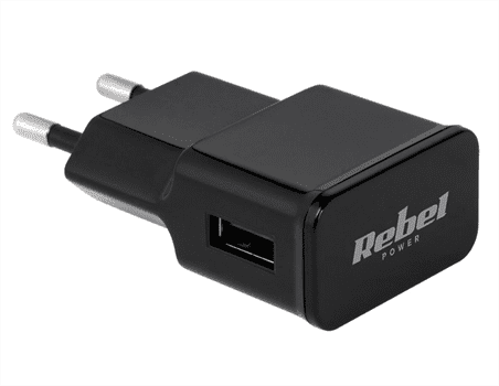 Síťová nabíječka Rebel ML0960 USB 1000 mA