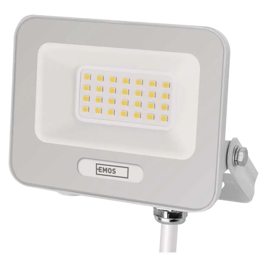 EMOS Bílý LED reflektor 20W ZS2224W