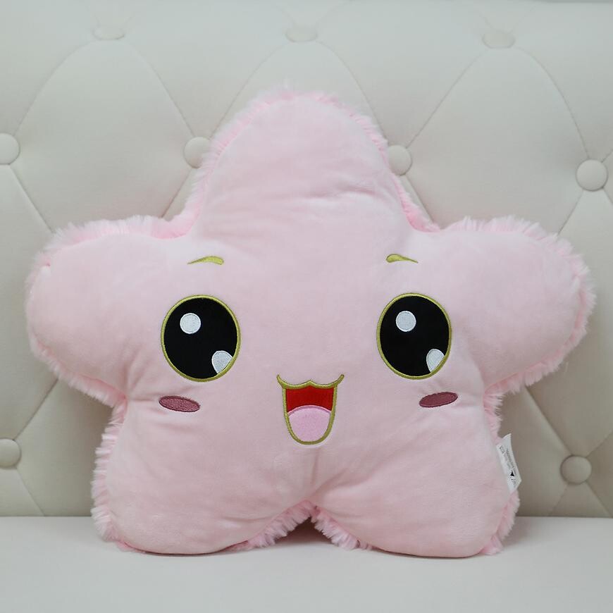 Polštář Hvězdička 40x40 cm růžový