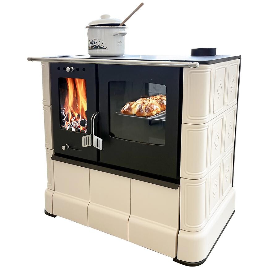 Ocelovo-kachlová kamna Steyr Sparherd Sand