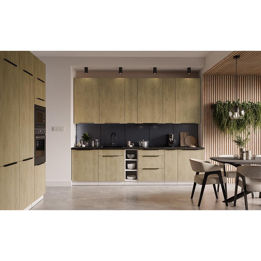 Kuchyňská linka Cremona WH 300 cm bez kuchyňské desky