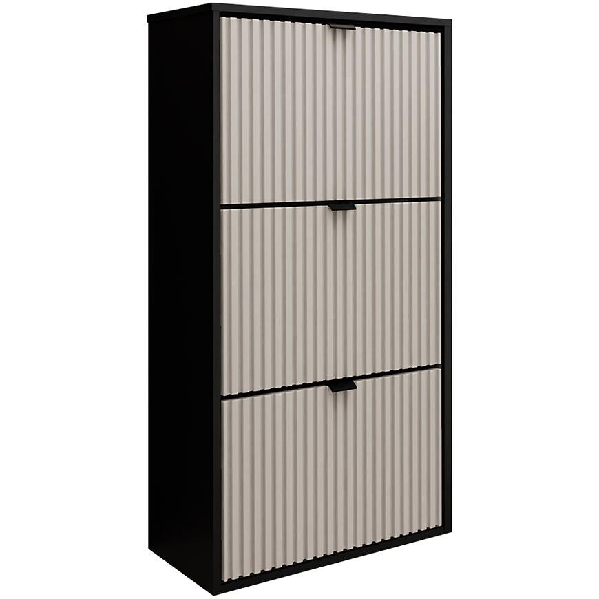 Botník Laro I stojací černá/kašmír/černá