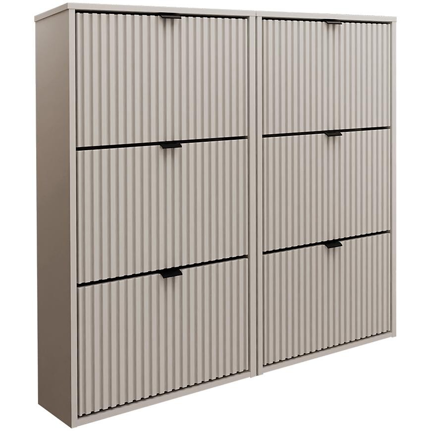 Botník Laro II stojací kašmír/kašmír/černá