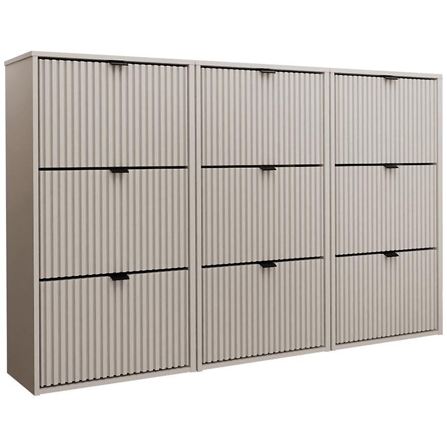 Botník Laro III stojací kašmír/kašmír/černá