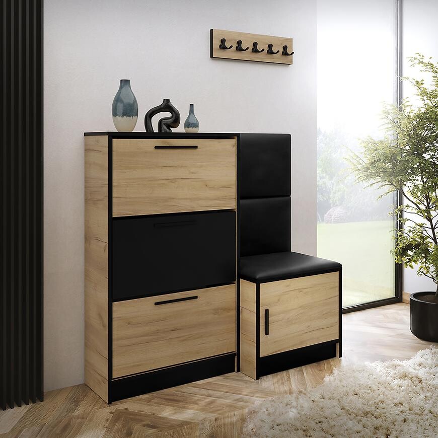 Botník Kpl Foli Craft + černá ekokůže (Madryt 1100)