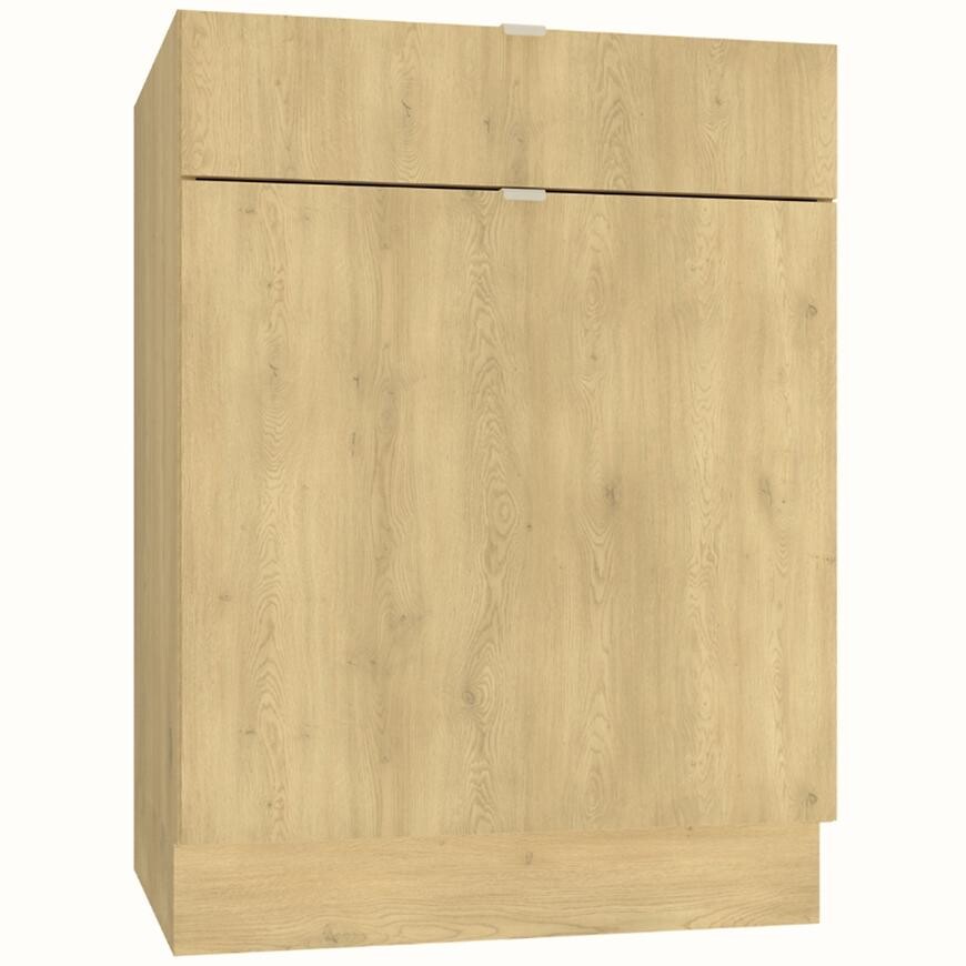 Kuchyňská skříňka Cosmo Sofia D60S/1 P/L béžová mat