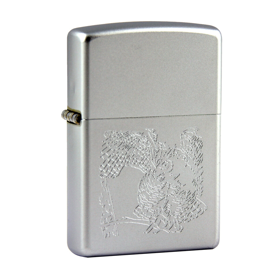 Zapalovač Zippo 0264 Bird - stříbrný