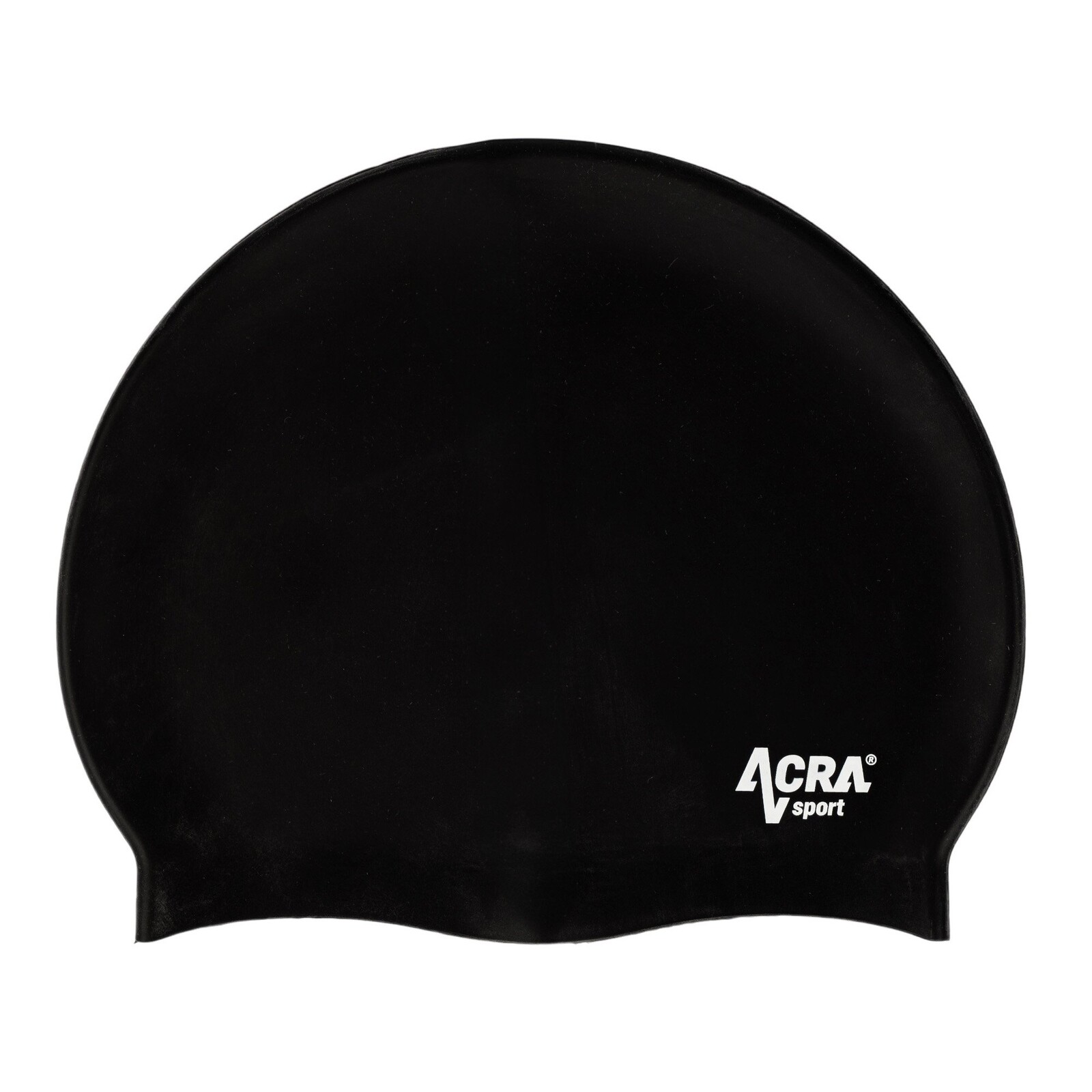 Plavecká koupací čepice Acra - černá