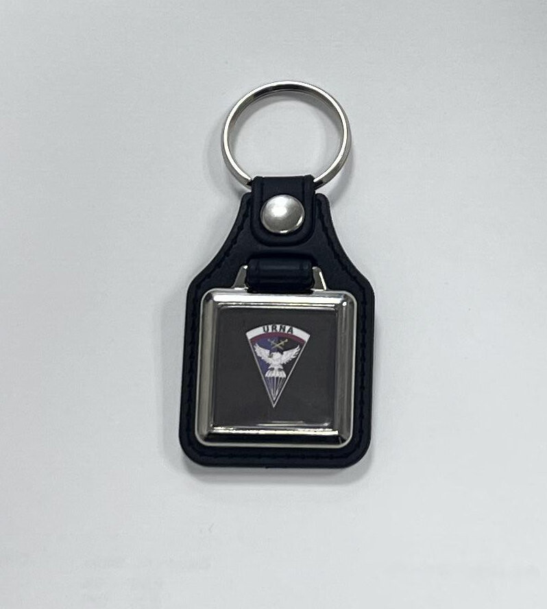 Klíčenka Striker URNA (Policie ČR) s nápisem - černá