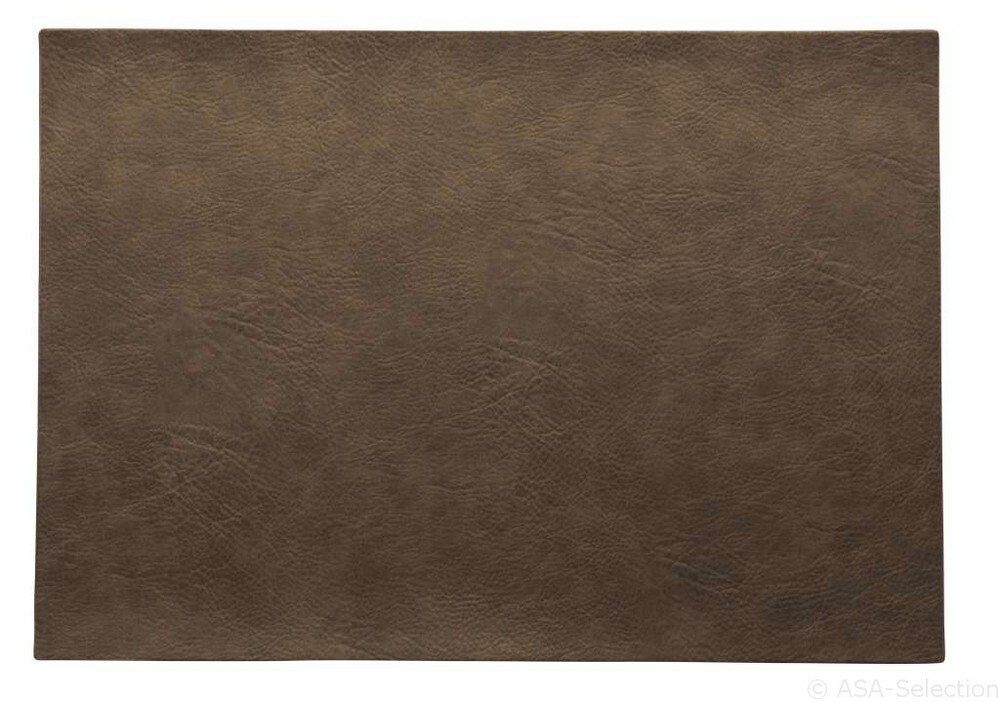 Prostírání imitace kůže 33x46 cm VEGAN LEATHER ASA Selection - nugát