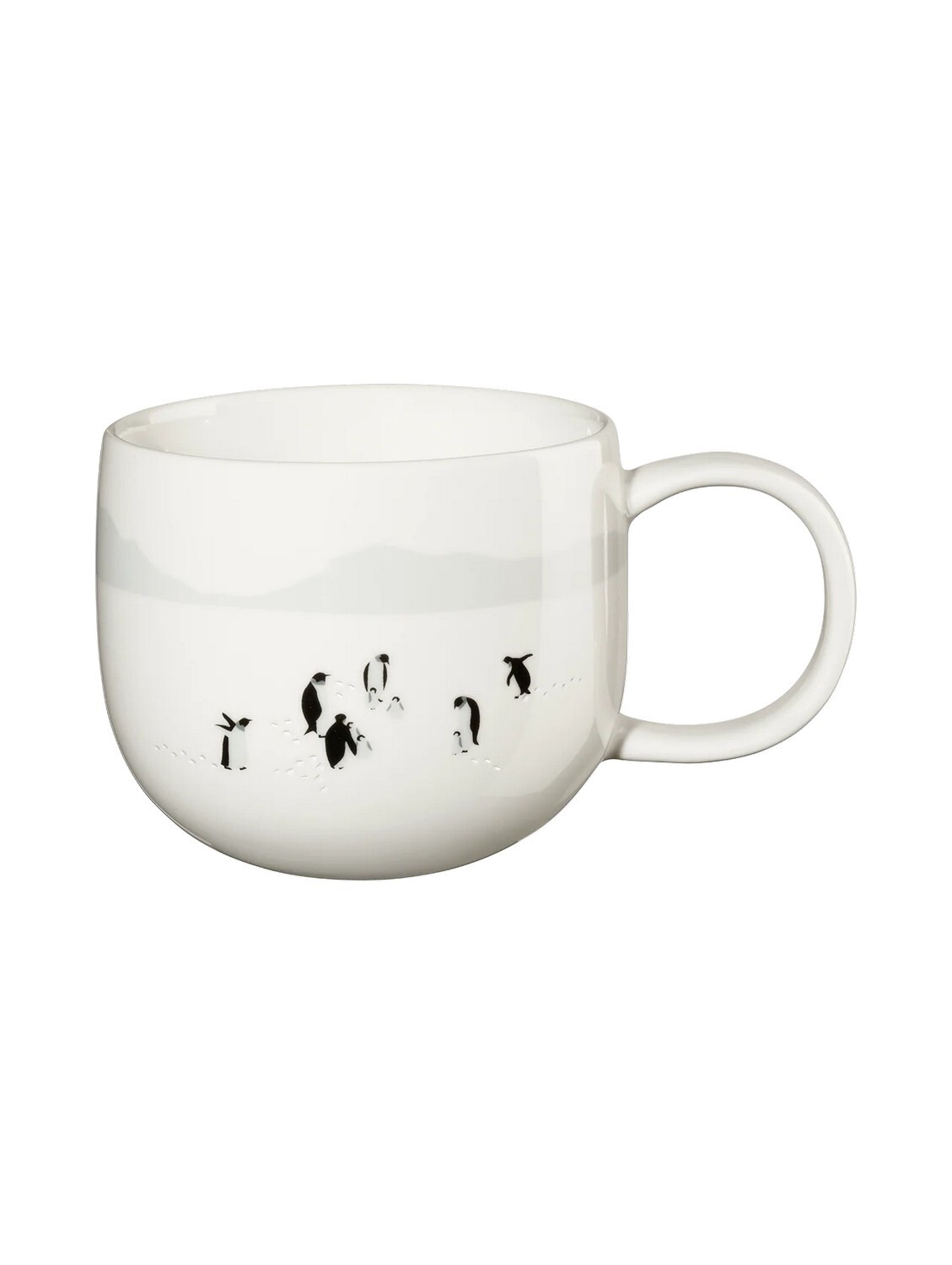 Porcelánový hrnek s uchem 400 ml JOY SOUTH POLE ASA Selection - bílý