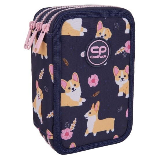 CoolPack Třípatrový vybavený penál JUMPER 3 - Elisabeth - F067933