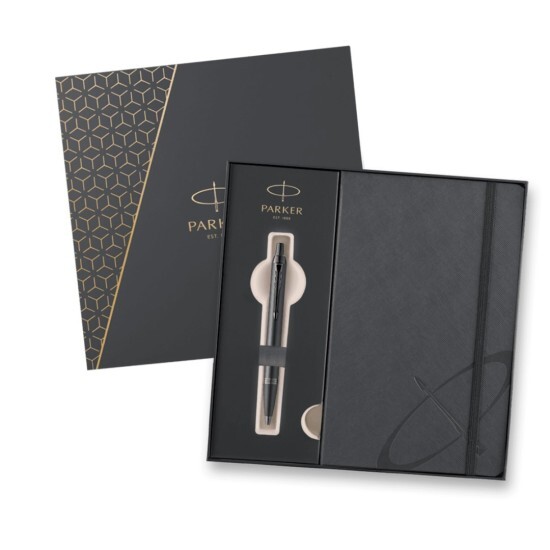 Zápisník a kuličkové pero - Parker IM Monochrome Titanium - 1502/3292962