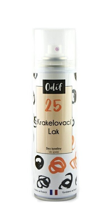 Odif Krakelovací lak ve spreji 250 ml - 805