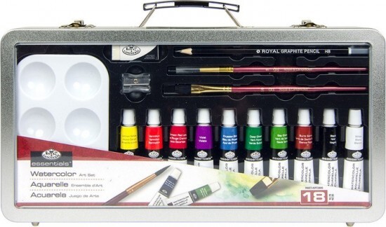 Royal & Langnickel Akvarelový set v plechovém kufříku Royal & Langnickel - RSET-ART2805
