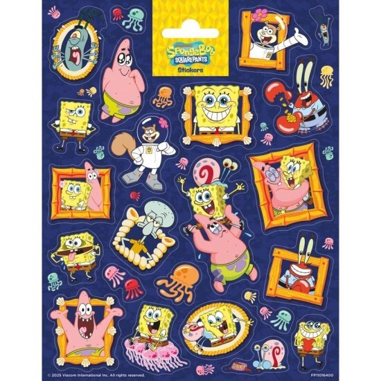 Totum Samolepky - typ L - SpongeBob - L110164