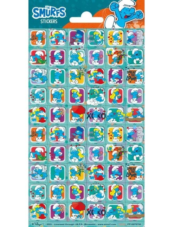 Totum Samolepky - typ C - Mini Šmoulové - C100787