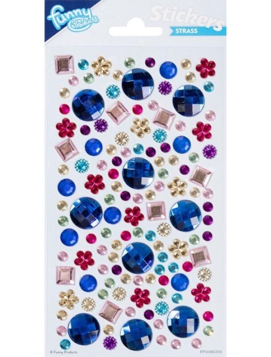 Totum Samolepící kamínky - Čtverečky - Z100802