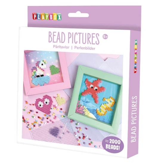 Playbox Obrázky ze zažehovacích korálků - 2000 ks korálků - 2472410