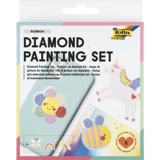 Folia Diamantové malování - Rainbow - F31802