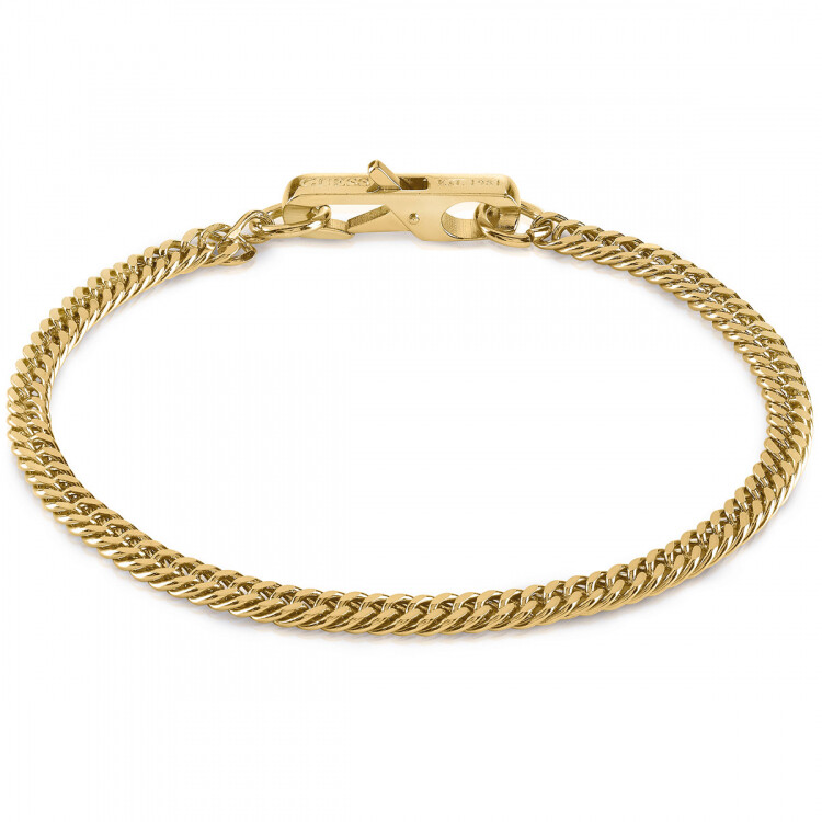 Guess Moderní pozlacený náramek My Chains JUMB01330JWYG 19 + 2 cm - S