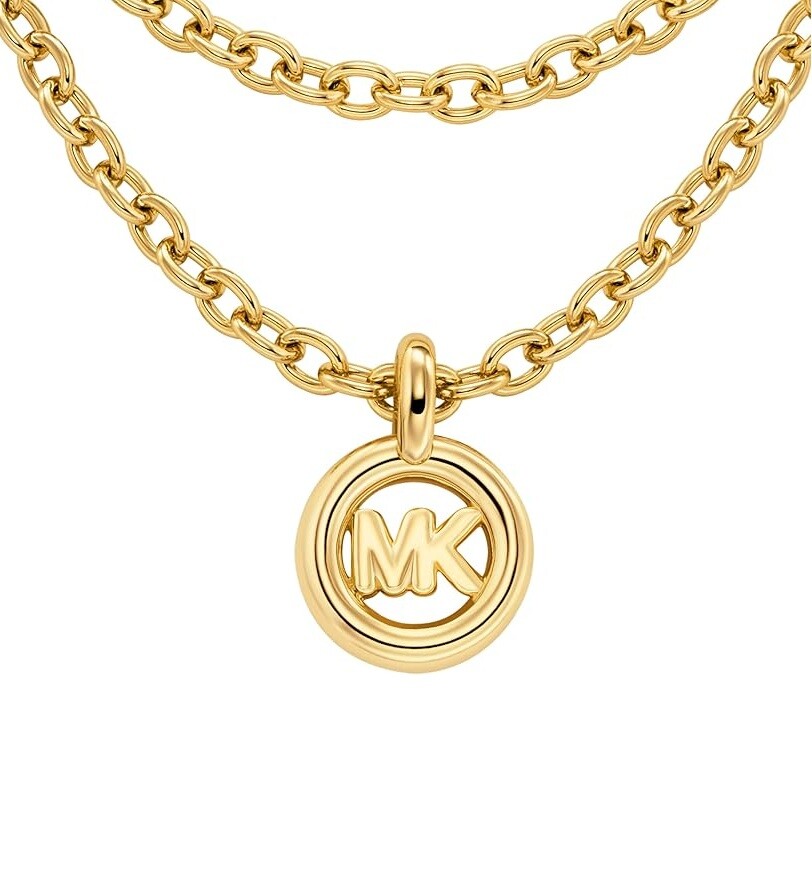 Michael Kors Dlouhý pozlacený řetízek Kors MK MKJ8500710