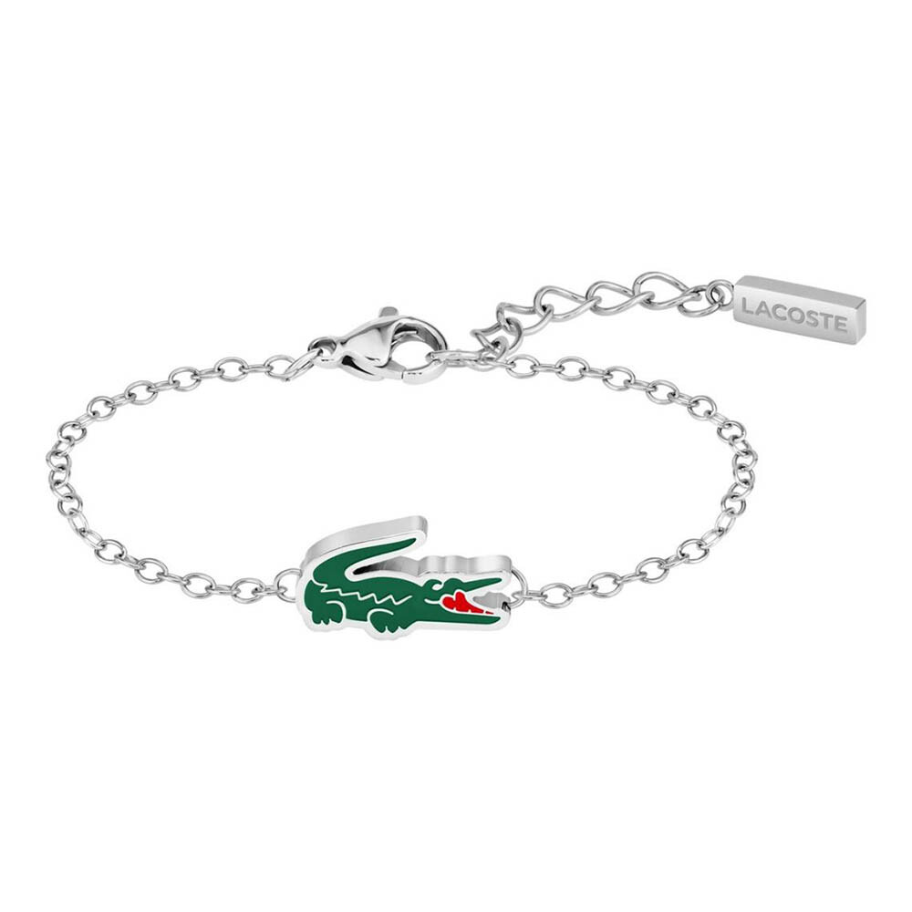 Lacoste Dětský fashion náramek z oceli Cutie Croc 2040533