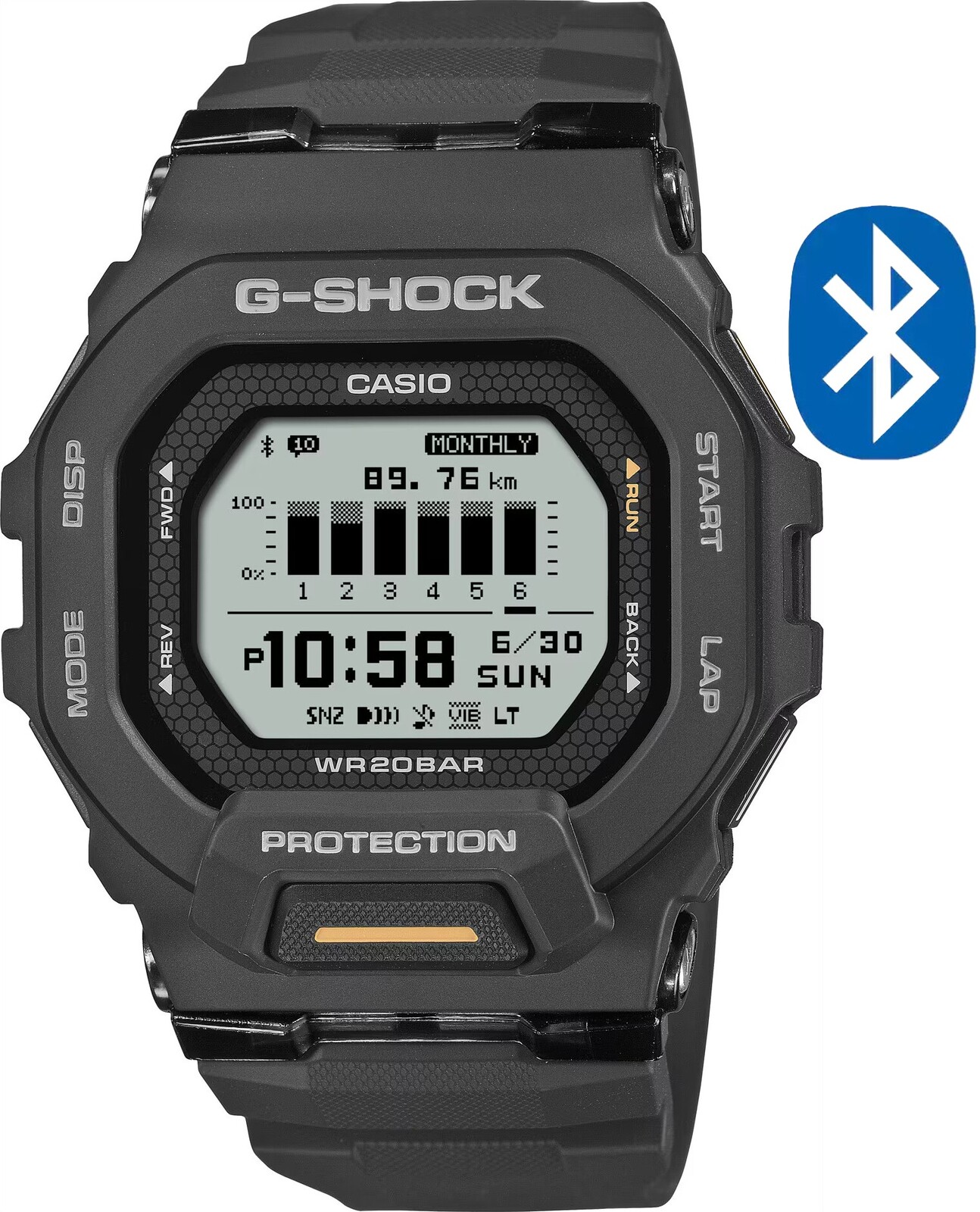 Casio G-Shock G-SQUAD GBD-200-1A1ER (661)